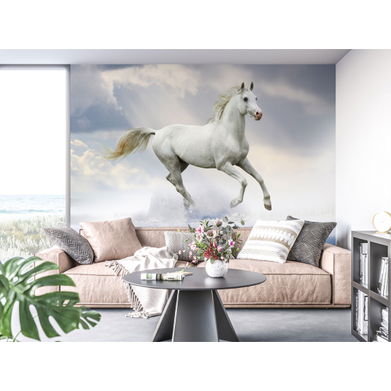 Panoramic Wallpaper - Wall Mural - Horse
