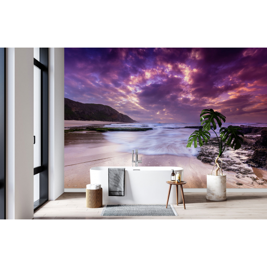 Panoramic Wallpaper - Wall Mural - Sea View