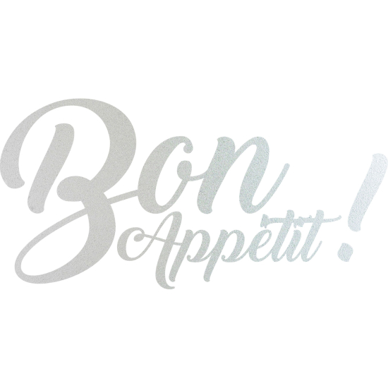 Frosted Window Glass Sticker - Enjoy your meal