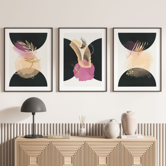 Set Of 3 Posters - Design